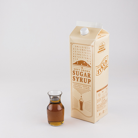 シロップ ブラウンシュガーシロップ (1800ml×1本） | タピオカの事ならタピオカ